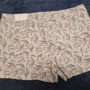 Loft floral print 4" shorts